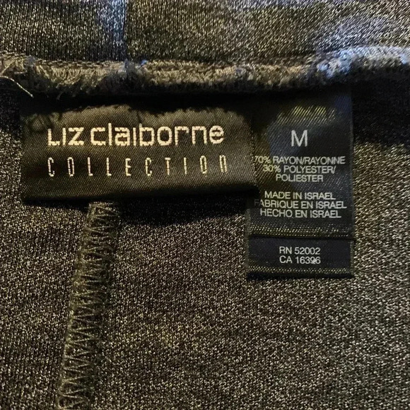 NWT Liz Claiborne Women’s Gray Maxi Skirt Size Medium - Picture 9 of 10